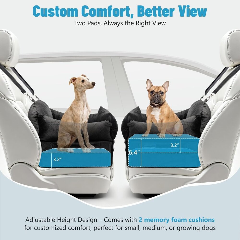 EASTBLUE Dog Booster Car Seat - Picture 2 of 7